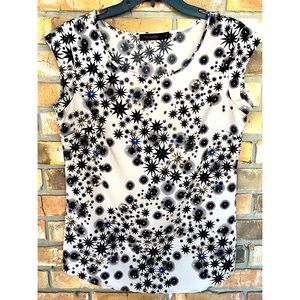 The Limited Women’s Sleeveless Multicolored Stars Top Size Small